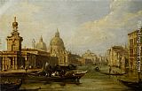Edward Pritchett On the Grand Canal - Venice painting